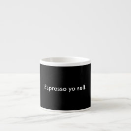 Espresso Yo Selbstschale Espressotasse