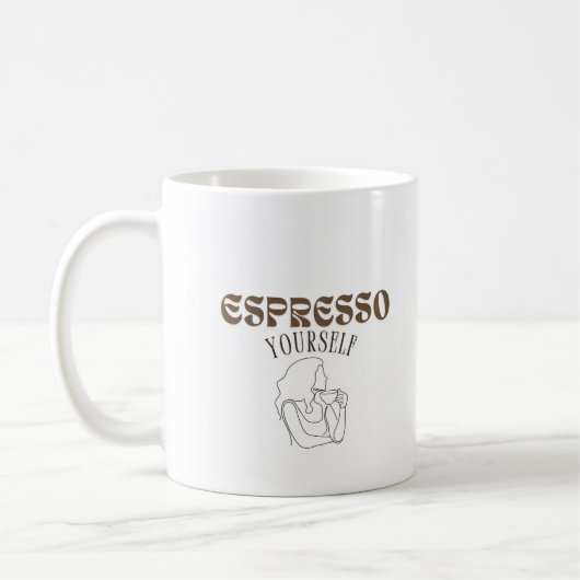 Espresso Yourself Becher Kaffeetasse (Links)