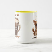 Espresso Yourself – Coffee Chihuahua Edition Tasse (Zentrum)