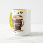 Espresso Yourself – Coffee Chihuahua Edition Tasse (Vorderseite Links)