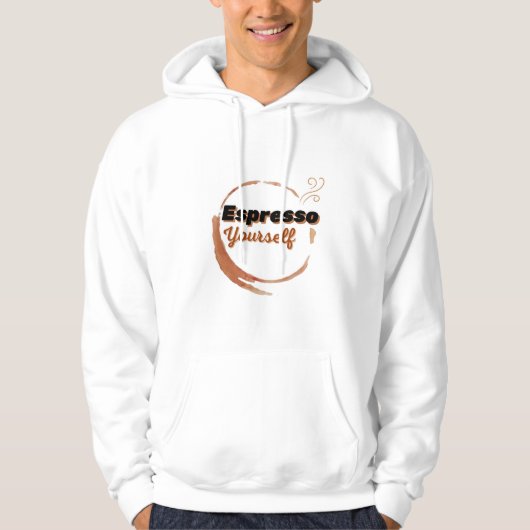 Espresso Yourself Coffee Sweatshirt (Vorderseite)