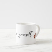 "Espresso Yourself" Espressotasse (Vorderseite Rechts)