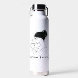 ☕ Espresso Yourself 💭 Trinkflasche