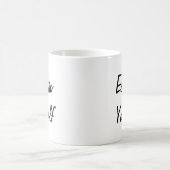 Espresso Yourself Witty Pun Kaffeetasse (Mittel)
