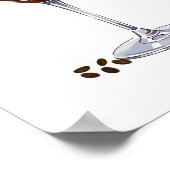 Espresso-Zeit! Poster (Ecke)