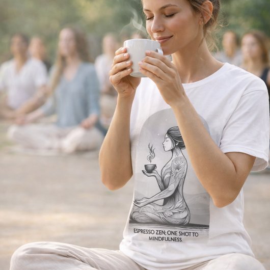 Espresso Zen Meditation T-Shirt