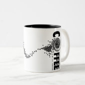 Espresso Zweifarbige Tasse (VorderseiteRechts)