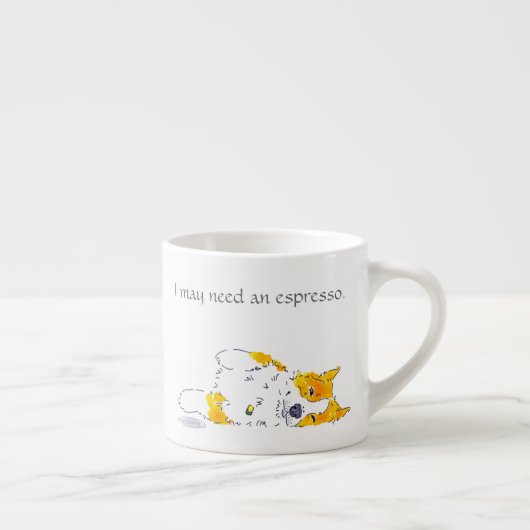 EspressoCorgi Espressotasse (Rechts)