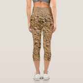 Espressofarben Capri Leggings (Rückseite)