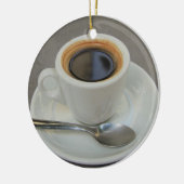 Espressokaffee Weihnachten Ornament (Links)
