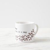 Espressoname Custom gift, Expresso Liebhaber, Espressotasse (Vorderseite Rechts)