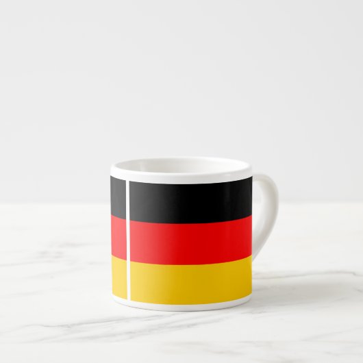 Espressotasse Deutschland Fahne (Vorderseite Rechts)