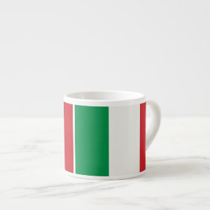 Espressotasse Italien Fahne