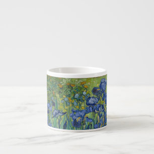 Espressotasse mit Van Goghs Irissen