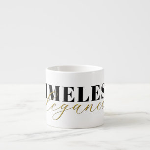 Espressotasse zeitlose Eleganz 