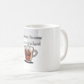 Espressoüberlebenszeit Kaffeetasse (VorderseiteRechts)