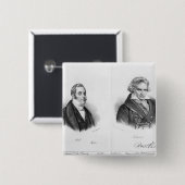 Esprit Auber und Ludwig van Beethoven Button (Vorne & Hinten)