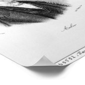 Esprit Auber und Ludwig van Beethoven Poster (Ecke)