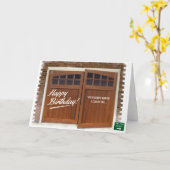 Esprit Classic Car Greetings Card Karte (Gelbe Blume)