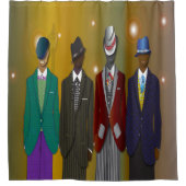 Esquire 077 duschvorhang (Vorderseite)