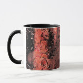 Esquisita textura coral avermelhado amassado tasse (Links)