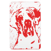 Esra Dogge auf Magnet (Vertikal)