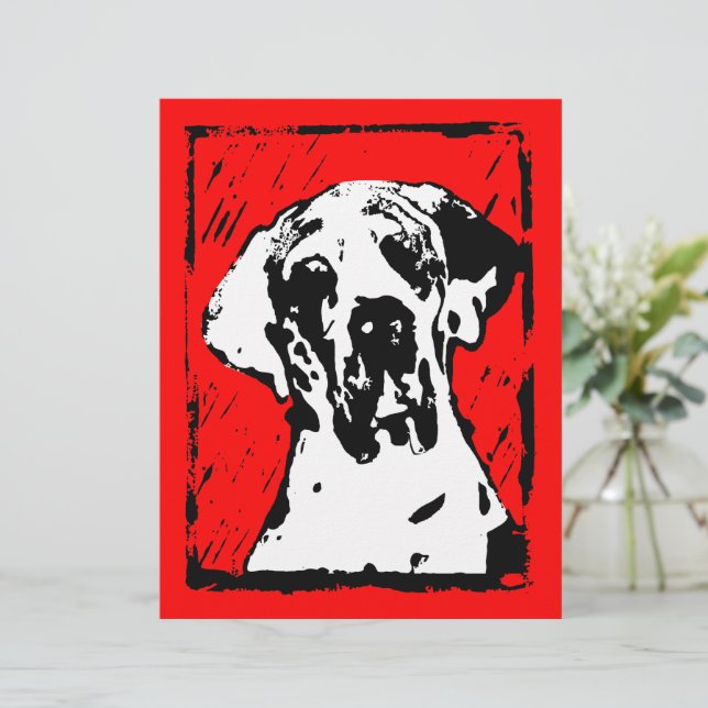 Esra Harlekin Deutsche Dogge (Stehend Vorderseite)
