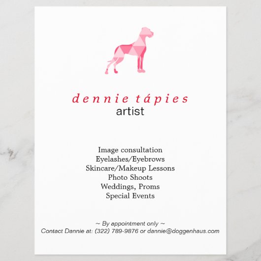Esra Harlekin Great Dane Flyer (Hinten)