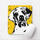 Esra Harlekin Great Dane Mousepad (Mit Mouse)