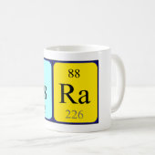Esra Periodenname Tasse (VorderseiteRechts)
