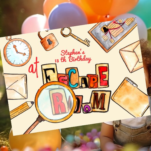 Esroom-Geburtstag Einladung