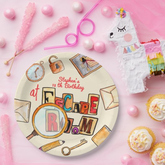 Esroom-Geburtstag Pappteller (Party)