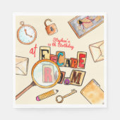 Esroom-Geburtstag Serviette (Vorderseite)