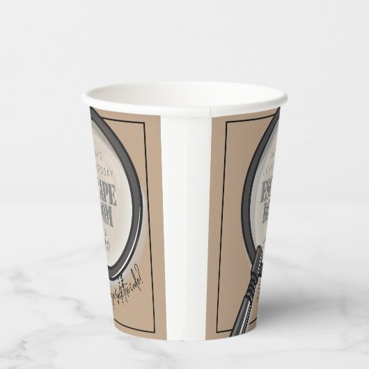 Esroom Geburtstagsparty Pappbecher (Rechts)