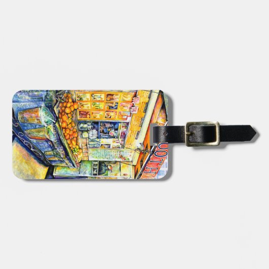 Ess-Gepäckmarke Gepäckanhänger (Vorderseite horizontal)