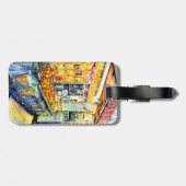 Ess-Gepäckmarke Gepäckanhänger (Rückseite horizontal)