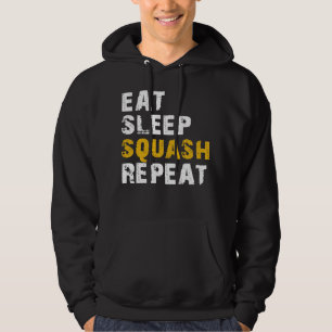 Ess Schlaf Squash wiederholen Hoodie
