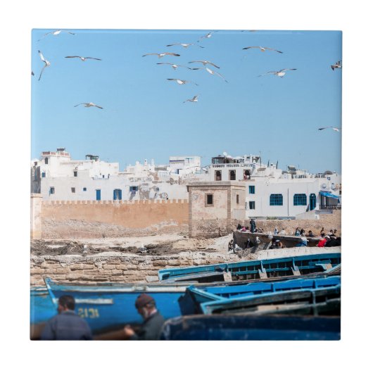 Essaouira - Marokko Fliese (Vorderseite)
