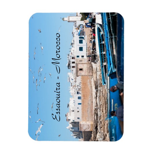 Essaouira - Marokko Magnet (Vertikal)