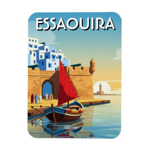 Essaouira Marokko Reise Magnet