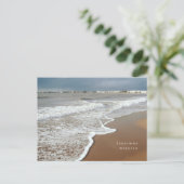 Essaouira Marokko Strand Postkarte (Stehend Vorderseite)