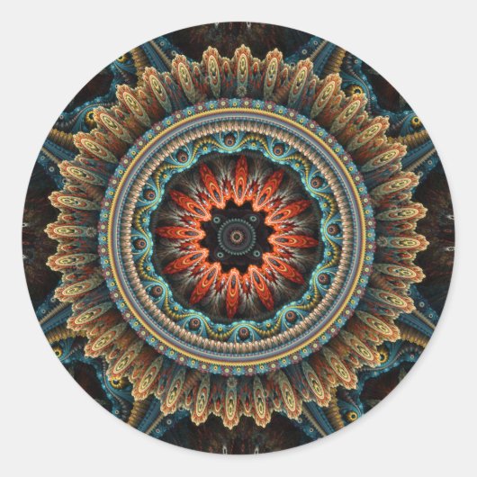 Essaouira Runder Aufkleber (Vorderseite)