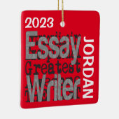 Essay Writer Extraordinaire CUSTOM Keramikornament (Rechts)