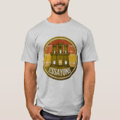 Essayons Engineer Castle Retro T‑Shirt T-Shirt (Vorderseite)