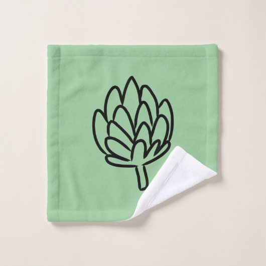 Essbare Blume der Badhandtuch Set (Waschlappen)