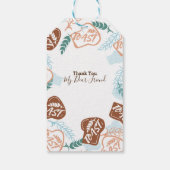 Essbare Brot-Toastquote Geschenkanhänger (Rückseite)