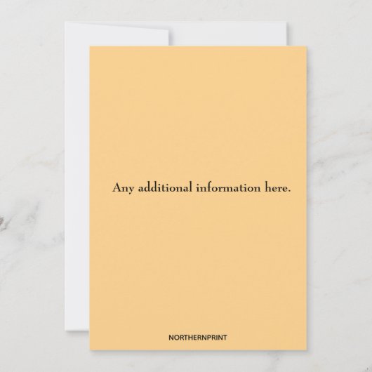 Essbare Buchklub Brunch Einladung (Rückseite)