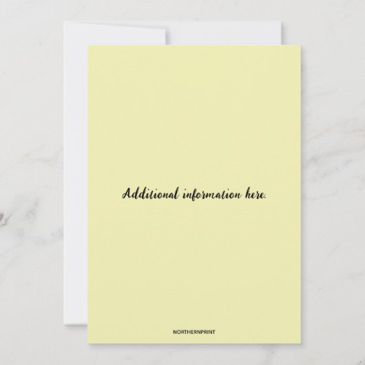 Essbare Cocktail Geburtstagseinladung Einladung (Rückseite)