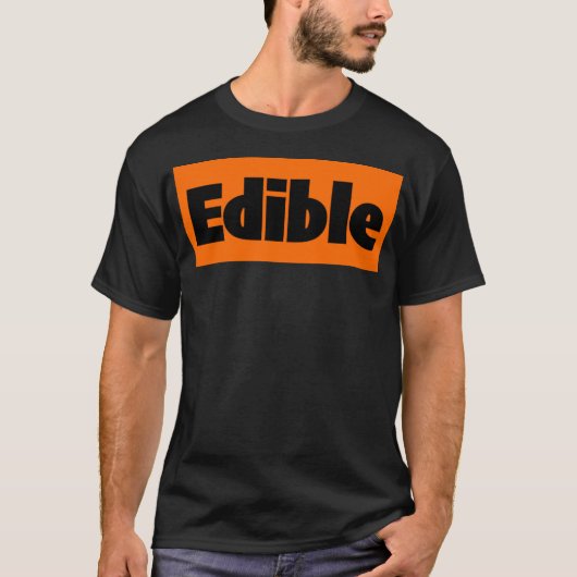 Essbare Druckneuheit T-Shirt (Vorderseite)