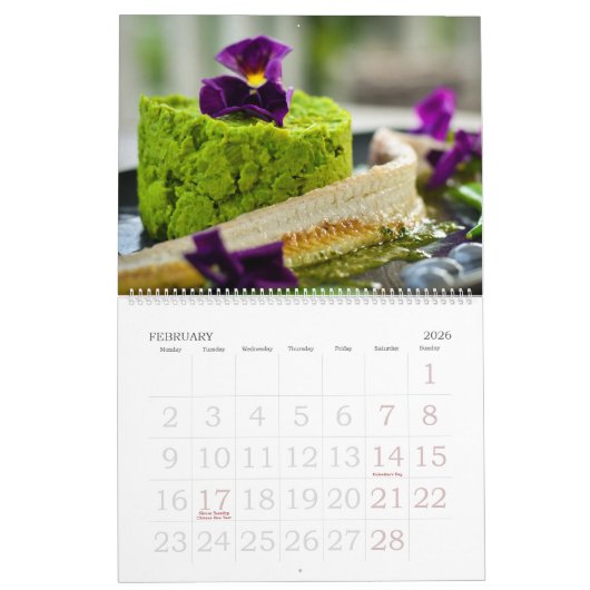 Essbare Fischzeitschrift Kalender (Feb 2026)